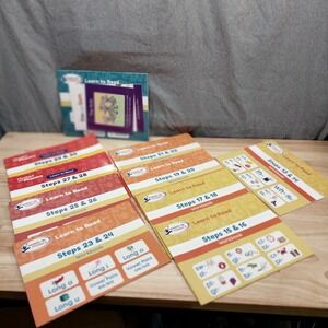 Hooked on Phonics Kids Learn to Read Workbooks Steps 13-30 Storybooks Multicolor